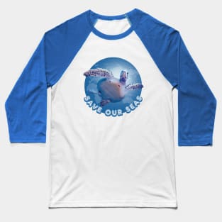 Save our Sea Turtles Baseball T-Shirt